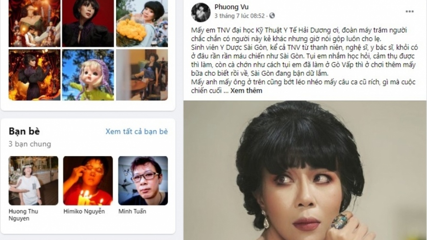 MC Trác Thuý Miêu bị phạt 7,5 triệu đồng vì bài viết gây chia rẽ tại thời điểm chống dịch