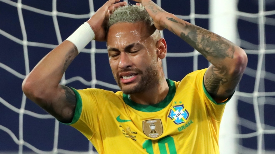 Đội hình Brazil đấu Peru ở bán kết Copa America 2021: Neymar "lĩnh xướng" hàng công