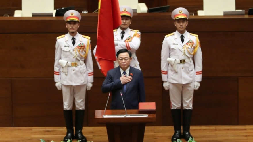 Video: Chủ tịch Quốc hội Vương Đình Huệ tuyên thệ nhậm chức