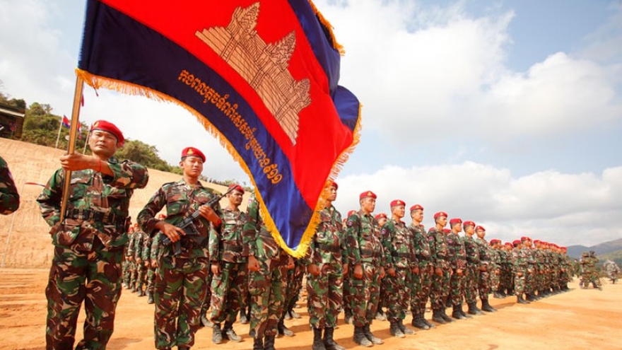 Mỹ chấm dứt chương trình hợp tác đào tạo quân sự với Campuchia