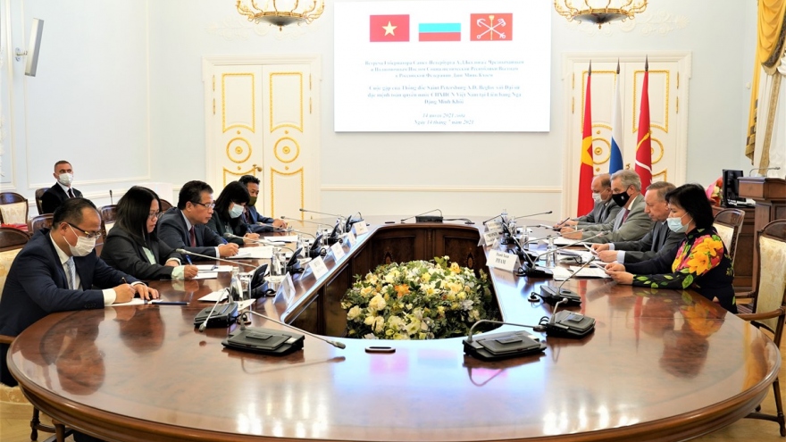 Thành phố Saint Petersburg (Nga) thúc đẩy hợp tác với Việt Nam trên tất cả lĩnh vực