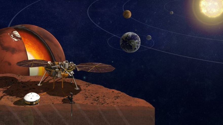 Phát hiện bất ngờ sau khi NASA lần đầu tiên vẽ được bản đồ bên trong sao Hỏa