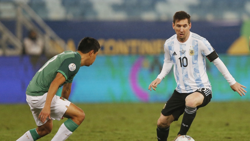 Đội hình Argentina đấu Ecuador ở tứ kết Copa America 2021: Niềm cảm hứng Messi