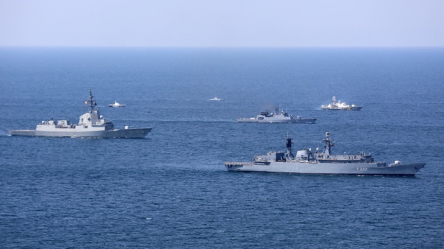 Mỹ và đồng minh tăng cường tập trận Biển Đen, Nga điều chiến đấu cơ bảo vệ biên giới
