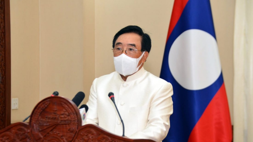 Thủ tướng Lào kêu gọi người dân không chủ quan, cùng hợp tác chống Covid-19