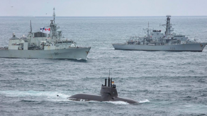 Mỹ và đồng minh tăng cường nỗ lực tập trận nhằm “săn” tàu ngầm Nga - Trung