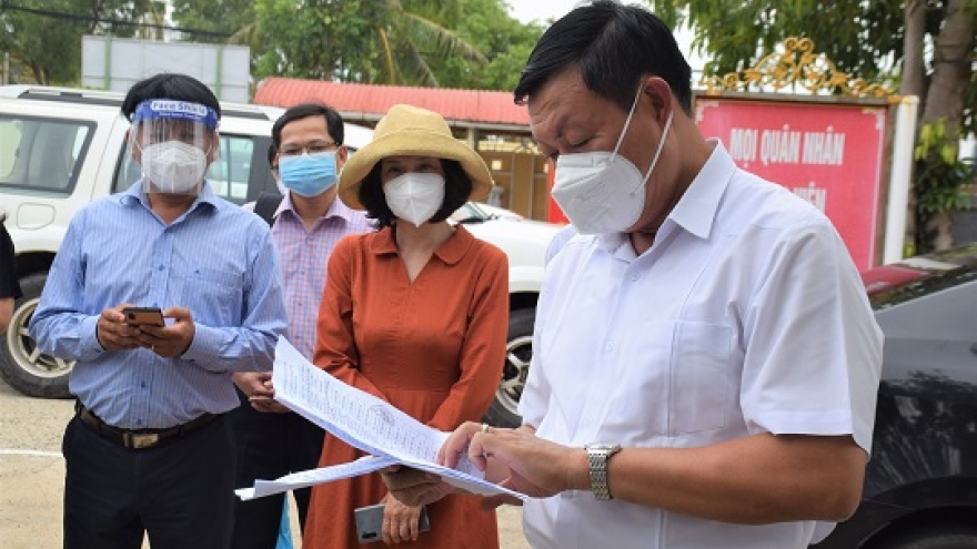 Bộ Y tế kiểm tra công tác phòng, chống dịch Covid-19 tại Phú Yên