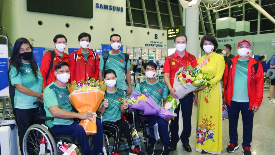 Đoàn TTNKT Việt Nam chính thức lên đường tham dự Paralympic Tokyo 2020