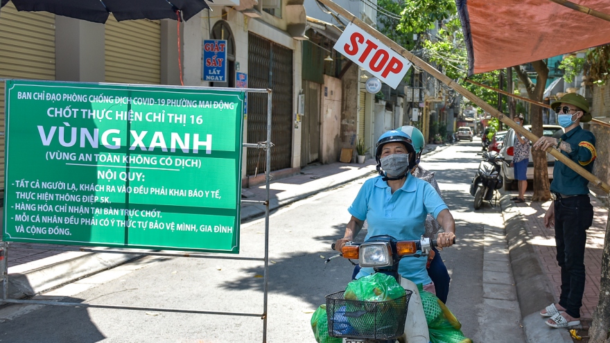 “Vùng xanh” – vùng an toàn với dịch Covid-19 đầu tiên đã xuất hiện ở Hà Nội