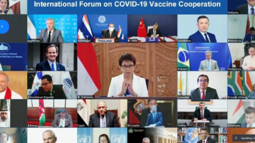 Indonesia kêu gọi đa dạng hóa sản xuất vaccine Covid-19 cho các nước đang phát triển