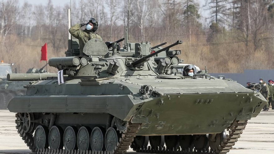 Nga điều động BMP-2M tới Tajikistan, chuẩn bị tập trận sát biên giới Afghanistan
