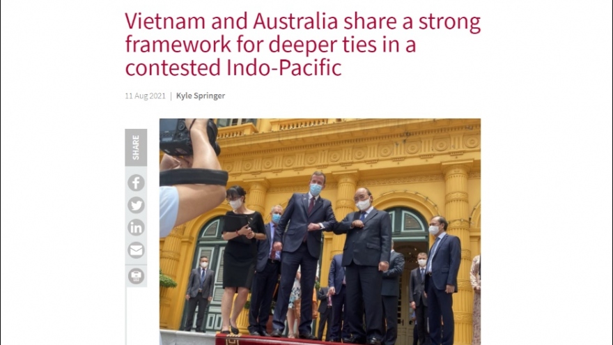 Chuyên gia Australia: Có nhiều khuôn khổ để đẩy mạnh hợp tác Australia-Việt Nam