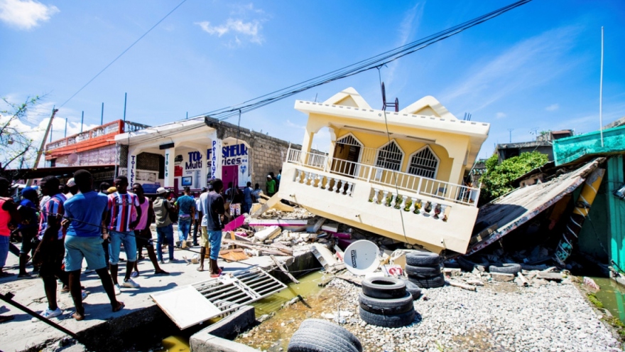 Gần 2.000 người chết và 1,2 triệu người bị ảnh hưởng do động đất ở Haiti