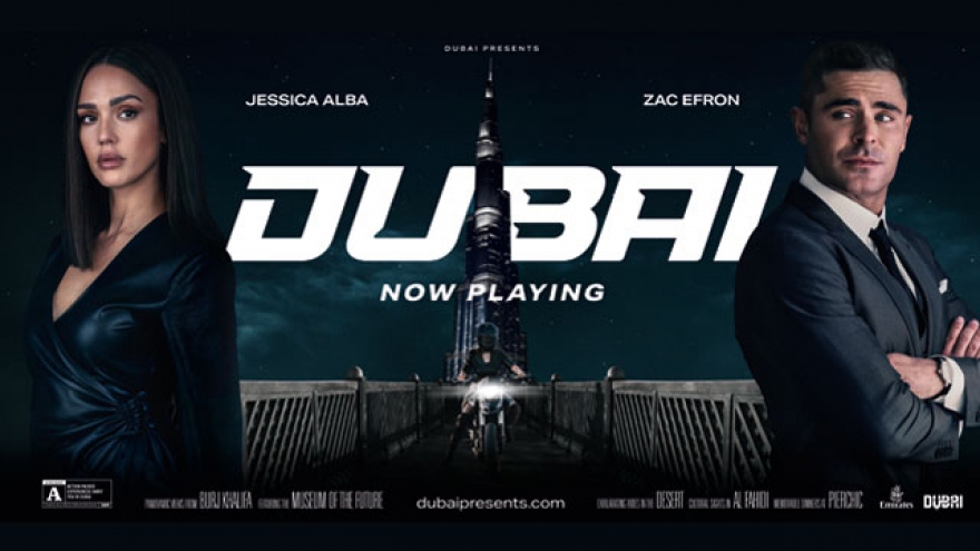Dubai quảng bá du lịch rầm rộ cùng Jessica Alba và Zac Efron