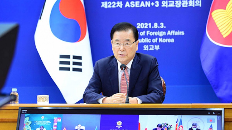 Hàn Quốc thể hiện quyết tâm nối lại đối thoại liên Triều, hợp tác trong vấn đề Biển Đông