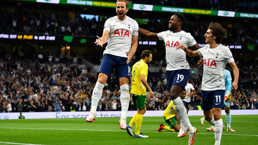 Harry Kane rực sáng, Tottenham giành vé vào vòng bảng Europa Conference League