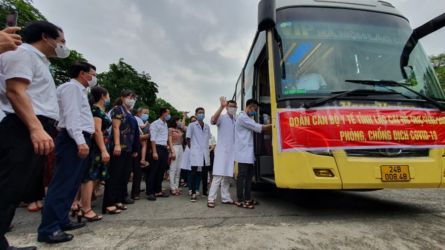 Trên 5.000 phương tiện vận tải của Lào Cai được huy động phục vụ phòng, chống dịch