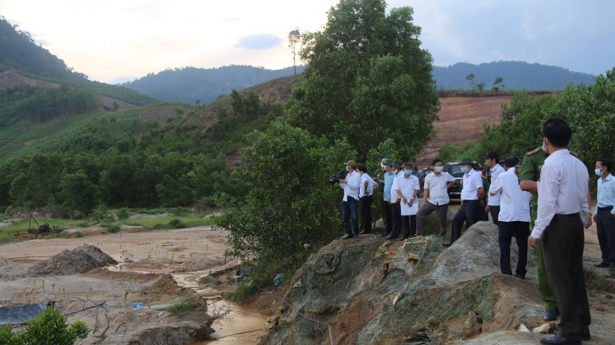 Quảng Nam siết chặt công tác quản lý khu vực mỏ vàng Bồng Miêu