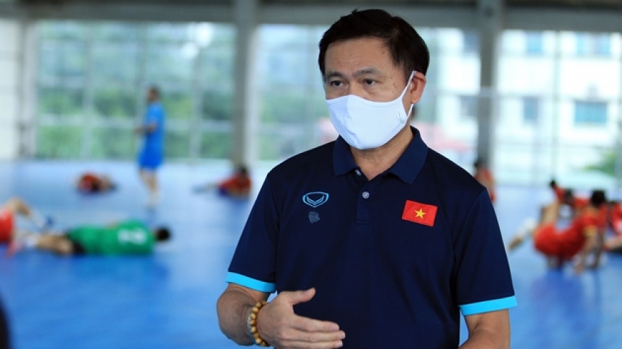 Trưởng đoàn Trần Anh Tú tiết lộ mục tiêu khủng của ĐT Futsal Việt Nam