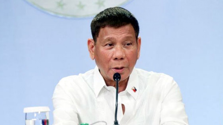 Tổng thống Philippines Duterte xác nhận sẽ ra tranh cử Phó Tổng thống