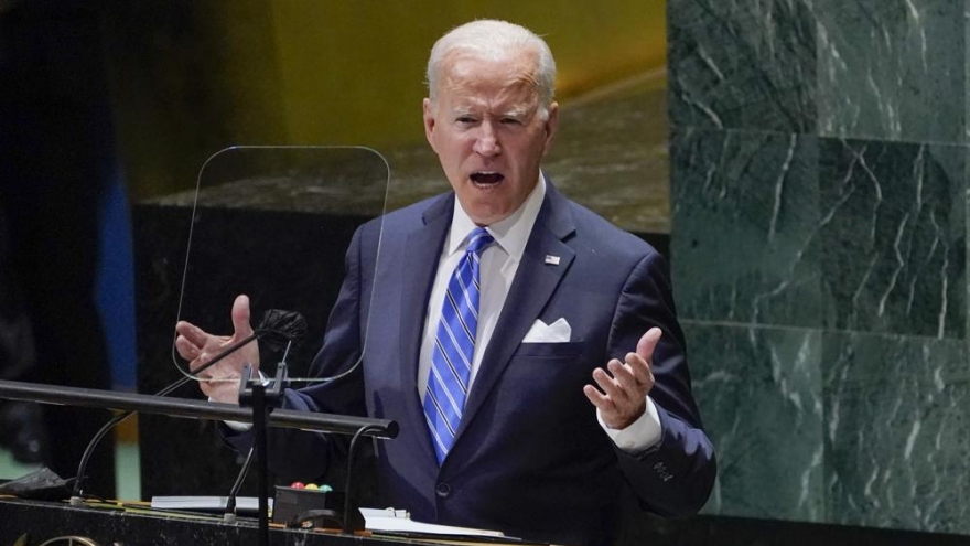 Giữa cơn giận của Pháp, Tổng thống Mỹ Biden ra sức trấn an đồng minh tại Liên Hợp Quốc
