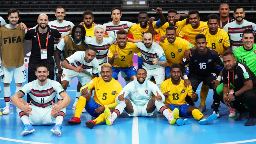 Xác định 4 đội giành vé sớm vào vòng 1/8 FIFA Futsal World Cup 2021