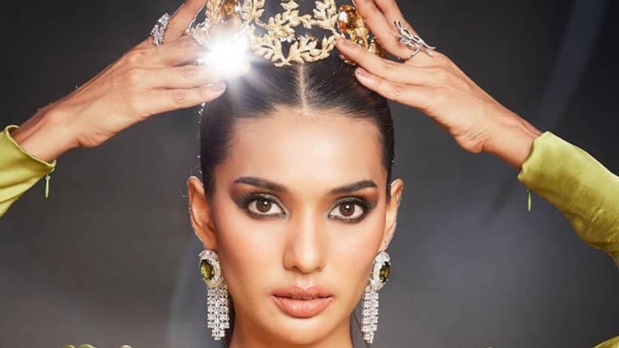 Vẻ đẹp quyến rũ của tân Hoa hậu Trái đất Thái Lan 2021
