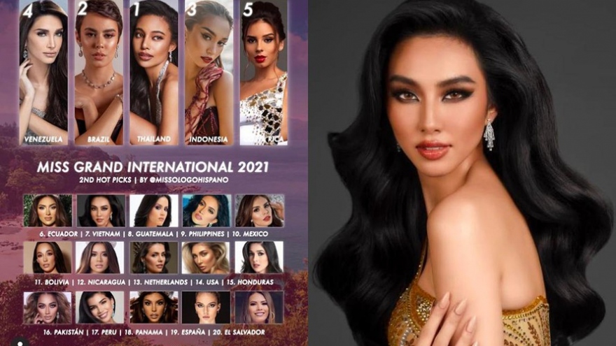 Nguyễn Thúc Thùy Tiên được dự đoán lọt top 7 Miss Grand International 2021