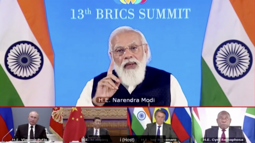 Lãnh đạo BRICS quyết chống khủng bố, ngăn chặn Covid-19