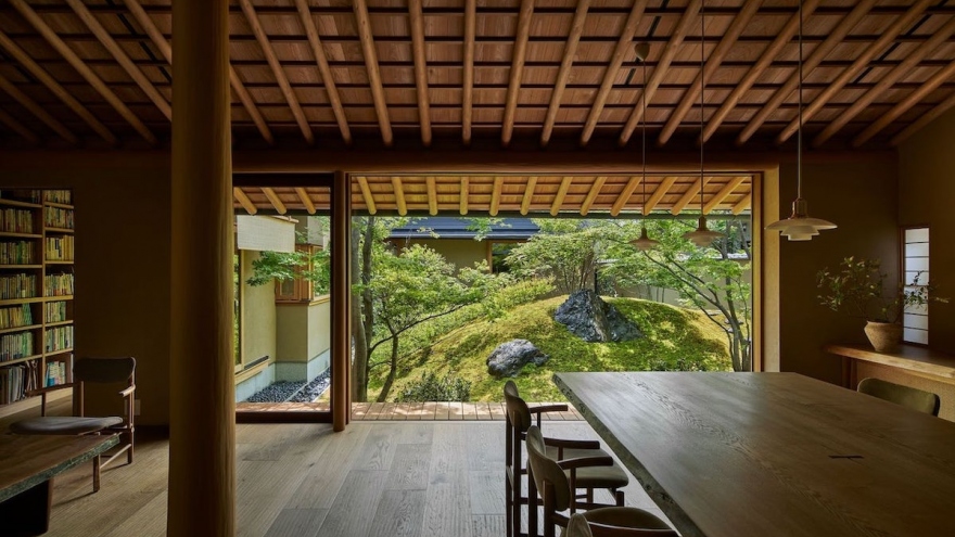 Ngôi nhà hiện đại theo phong cách Nhật Bản mang cảm giác yên bình, thiền định