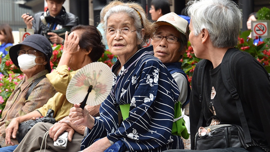 Tình trạng lão hóa dân số của Nhật Bản ngày càng trầm trọng