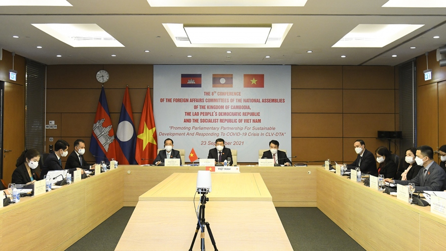 Hội nghị lần thứ 8 Ủy ban Đối ngoại Quốc hội 3 nước Campuchia - Lào - Việt Nam