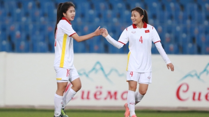 “Hot girl” Thanh Nhã ghi bàn, ĐT nữ Việt Nam thắng trận trước khi bước vào SEA Games 31