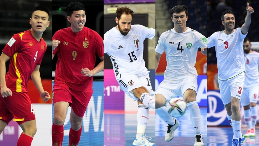 Bóng đá châu Á chỉ có 1 đại diện ở tứ kết Futsal World Cup 2021
