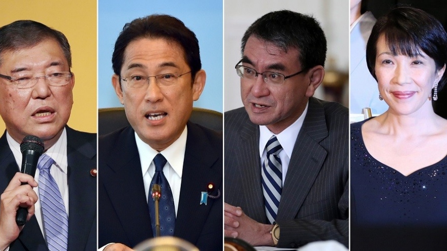 Thăm dò bầu cử LDP: Ông Kono và Kishida chiếm ưu thế