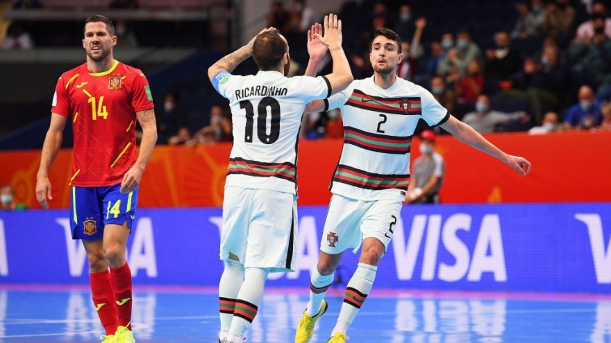 Đội bóng số 1 thế giới bị loại ở tứ kết Futsal World Cup 2021