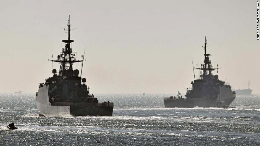 Hai tàu chiến Anh rời cảng đến Ấn Độ Dương-Thái Bình Dương trong 5 năm