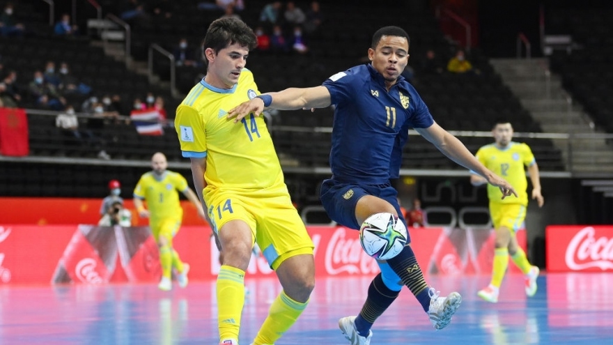 Futsal World Cup 2021: Thái Lan dừng bước, Nhật Bản gây khó dễ Brazil