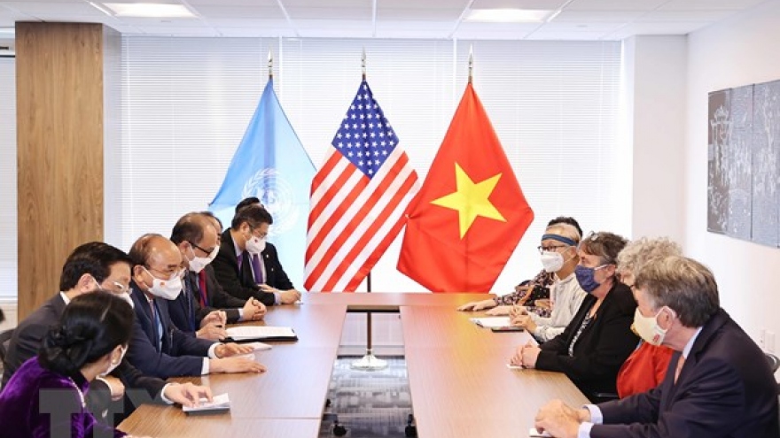 Chủ tịch nước tiếp bạn bè Hoa Kỳ nhân kỷ niệm 60 năm thảm họa da cam ở Việt Nam