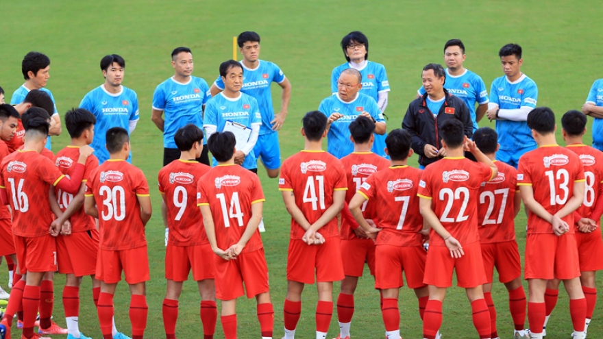 ĐT Việt Nam chốt danh sách cầu thủ đi UAE đấu ĐT Trung Quốc
