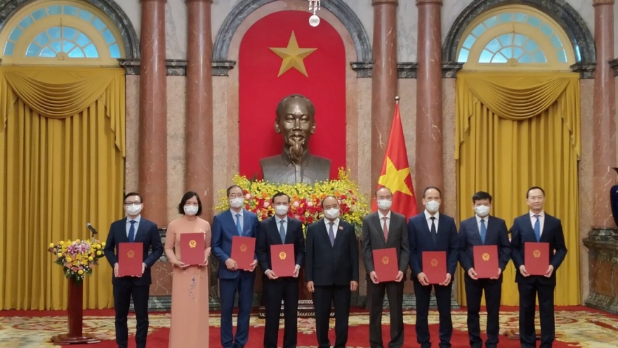 Chủ tịch nước giao nhiệm vụ cho các Đại sứ Việt Nam nhận nhiệm vụ ở nước ngoài