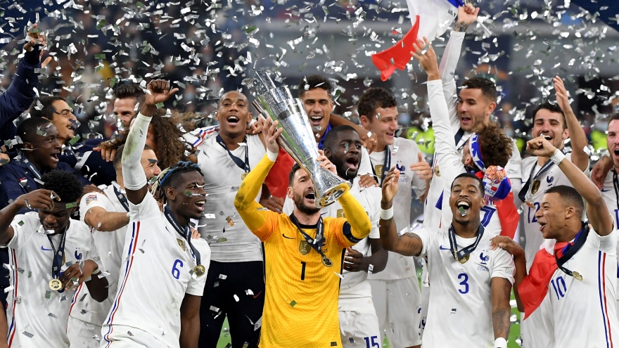 "Ngược dòng" hạ Tây Ban Nha, Pháp lần đầu vô địch Nations League