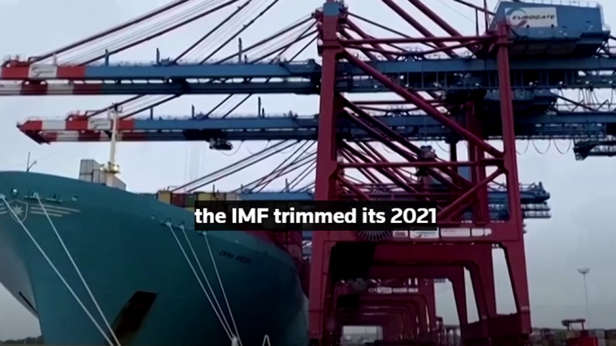 IMF hạ triển vọng tăng trưởng, cảnh báo lạm phát toàn cầu