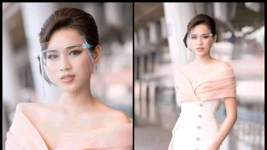 Chuyện showbiz: Hoa hậu Đỗ Thị Hà khoe vai trần gợi cảm và vóc dáng quyến rũ