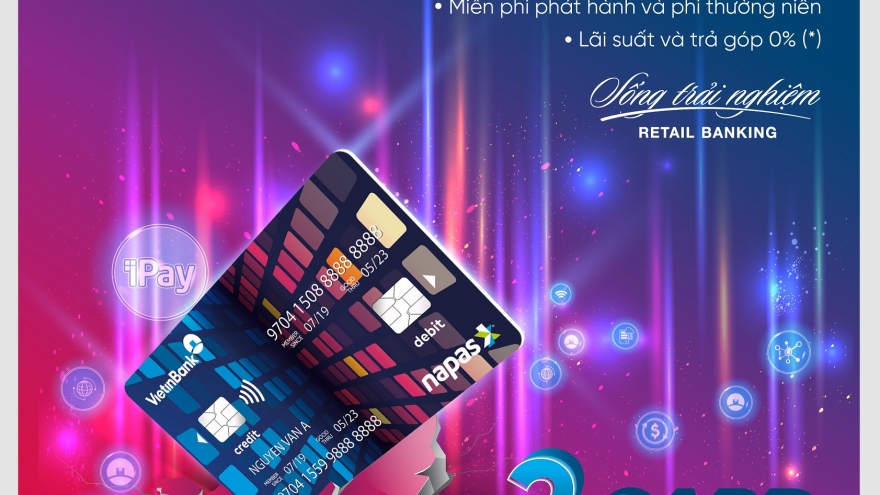 Tính năng nhân đôi, tiện ích vượt trội với thẻ nội địa VietinBank 2Card