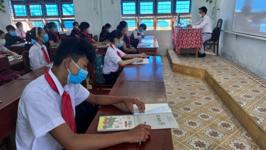 Học sinh Đà Nẵng háo hức ngày đầu trở lại trường học trực tiếp