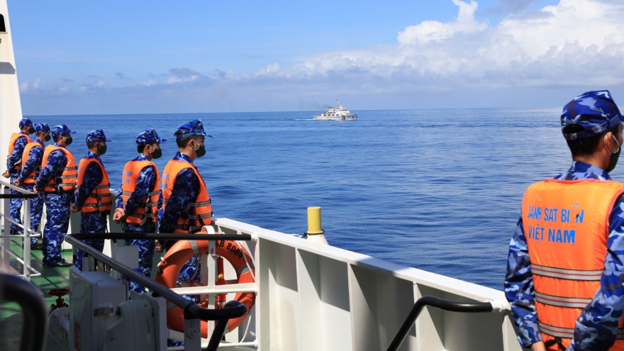 Kết thúc tuần tra liên hợp giữa Cảnh sát biển Việt Nam và Trung Quốc