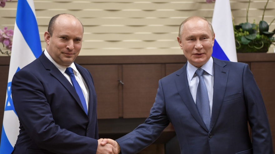 Cuộc gặp 5 giờ đồng hồ giữa Tổng thống Nga và Thủ tướng Israel