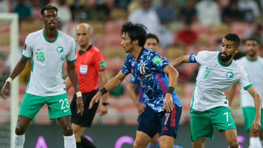 Kết quả vòng loại World Cup 2022: Nhật Bản "gục ngã" trước Saudi Arabia