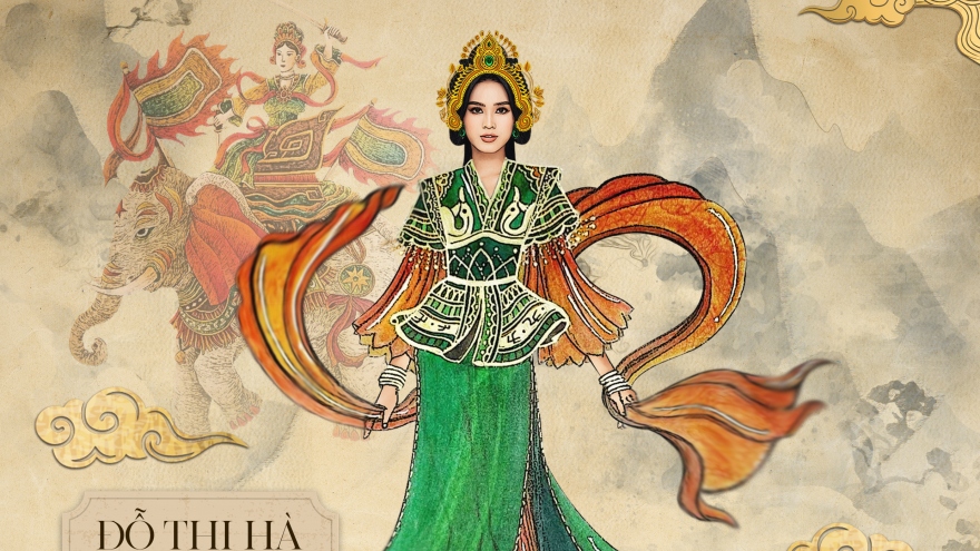 Hé lộ trang phục ấn tượng của Đỗ Hà trong phần thi “Dances of the World” Miss World 2021